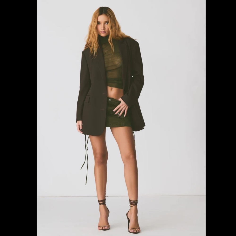 Ser.o.ya Raven oversized blazer NWOT BARK L